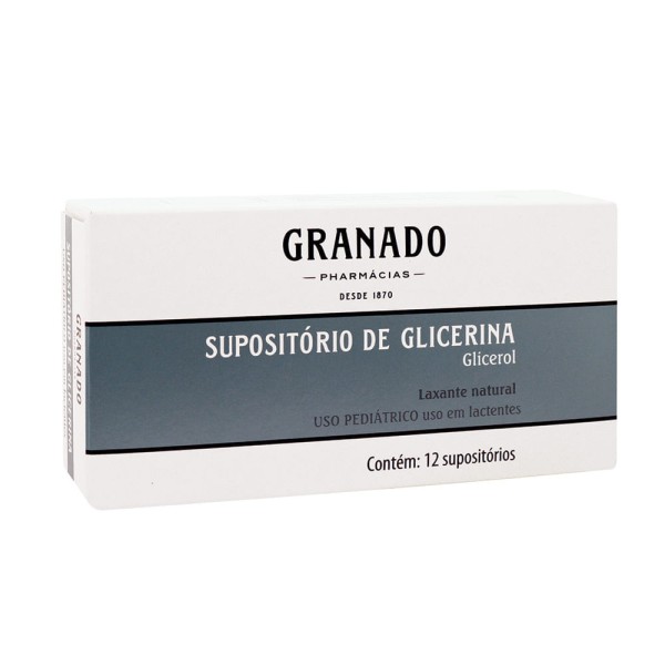 Encontraproduto.com.br - Supositório Granado Glicerina Infantil  Com 12 Unidades
