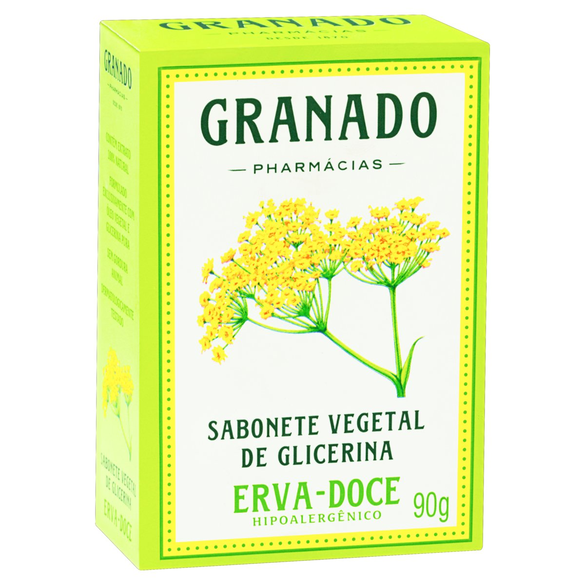 Granado Sabonete de Glicerina e Erva Doce 90g