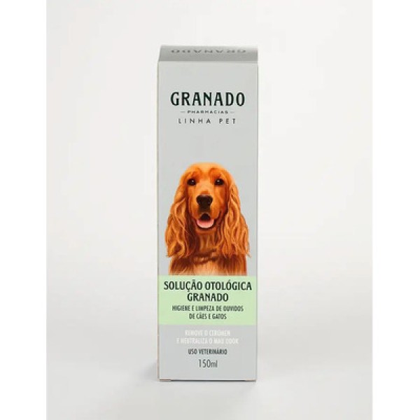 Encontraproduto.com.br - Solução Otológica Pet 150ml - Granado