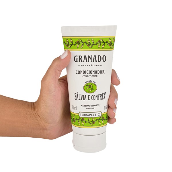 Encontraproduto.com.br - Condicionador Terrapeutics Sálvia e Confrey 180ml - Granado