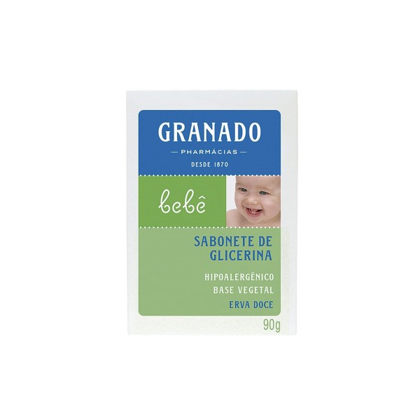 Encontraproduto.com.br - Sabonete Barra Granado Bebê Glicerina Erva Doce 90g