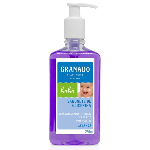 Encontraproduto.com.br - Granado Bebê Lavanda Glicerinado Sabonete Líquido 250mL