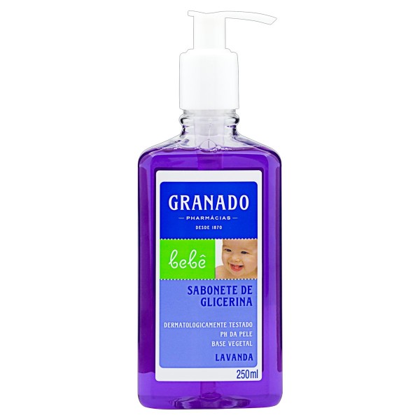 Encontraproduto.com.br - Granado Bebê Lavanda Glicerinado Sabonete Líquido 250mL