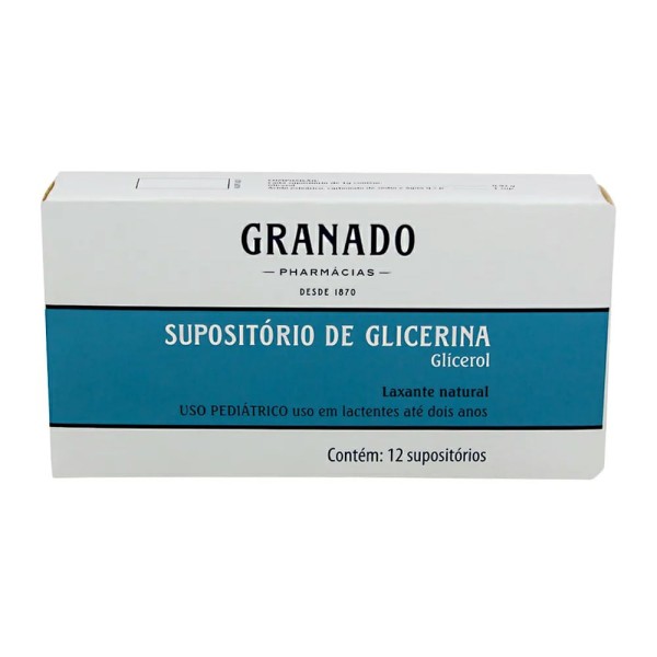 Encontraproduto.com.br - Granado Supositórios Lactente c/12 Unidades