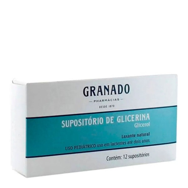 Encontraproduto.com.br - Granado Supositórios Lactente c/12 Unidades