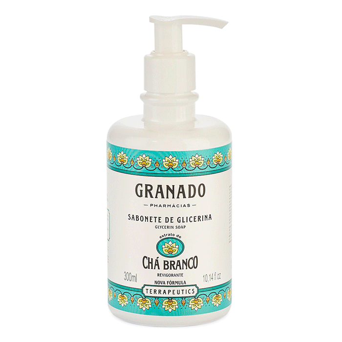 Encontraproduto.com.br - Sabonete Líquido Terrapeutics Chá Branco Granado