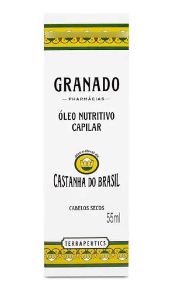 Óleo Terrapeutics Nutritivo Capilar Castanha do Brasil 55ml - Granado 