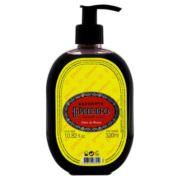 Encontraproduto.com.br - Sabonete Liquido Phebo Odor De Rosas 320ml