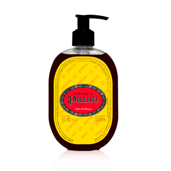 Encontraproduto.com.br - Sabonete Liquido Phebo Odor De Rosas 320ml