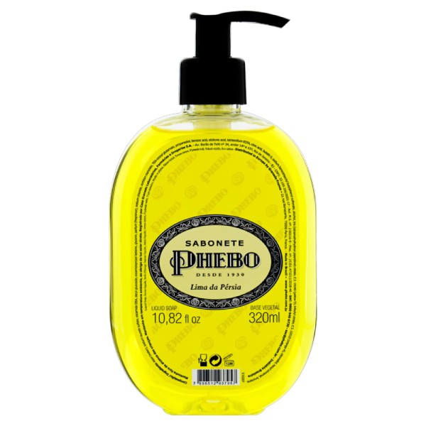 Encontraproduto.com.br - Sabonete Líquido Phebo Base Vegetal Lima da Pérsia 320ml