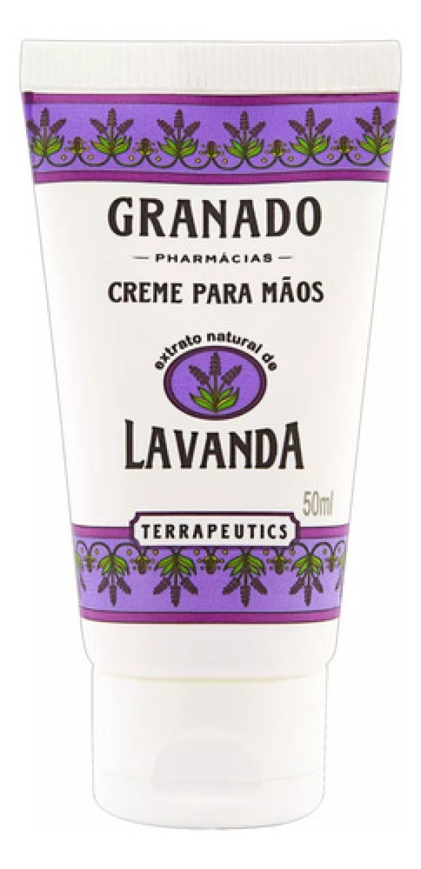 Encontraproduto.com.br - Creme Hidratante Para Mãos Granado Terrapeutics Gengibre - 50ml