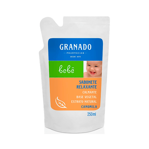 Sabonete Líquido Granado Refil Bebe Camomila 250ml