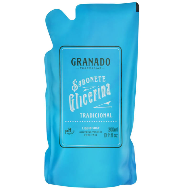 Encontraproduto.com.br - Sabonete Líquido Granado Glicerina Tradicional Refil 300ml
