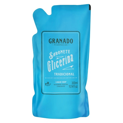 Encontraproduto.com.br - Sabonete Líquido Granado Glicerina Tradicional Refil 300ml