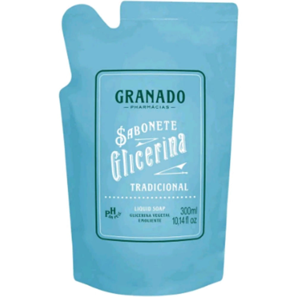 Encontraproduto.com.br - Sabonete Líquido Granado Glicerina Tradicional Refil 300ml