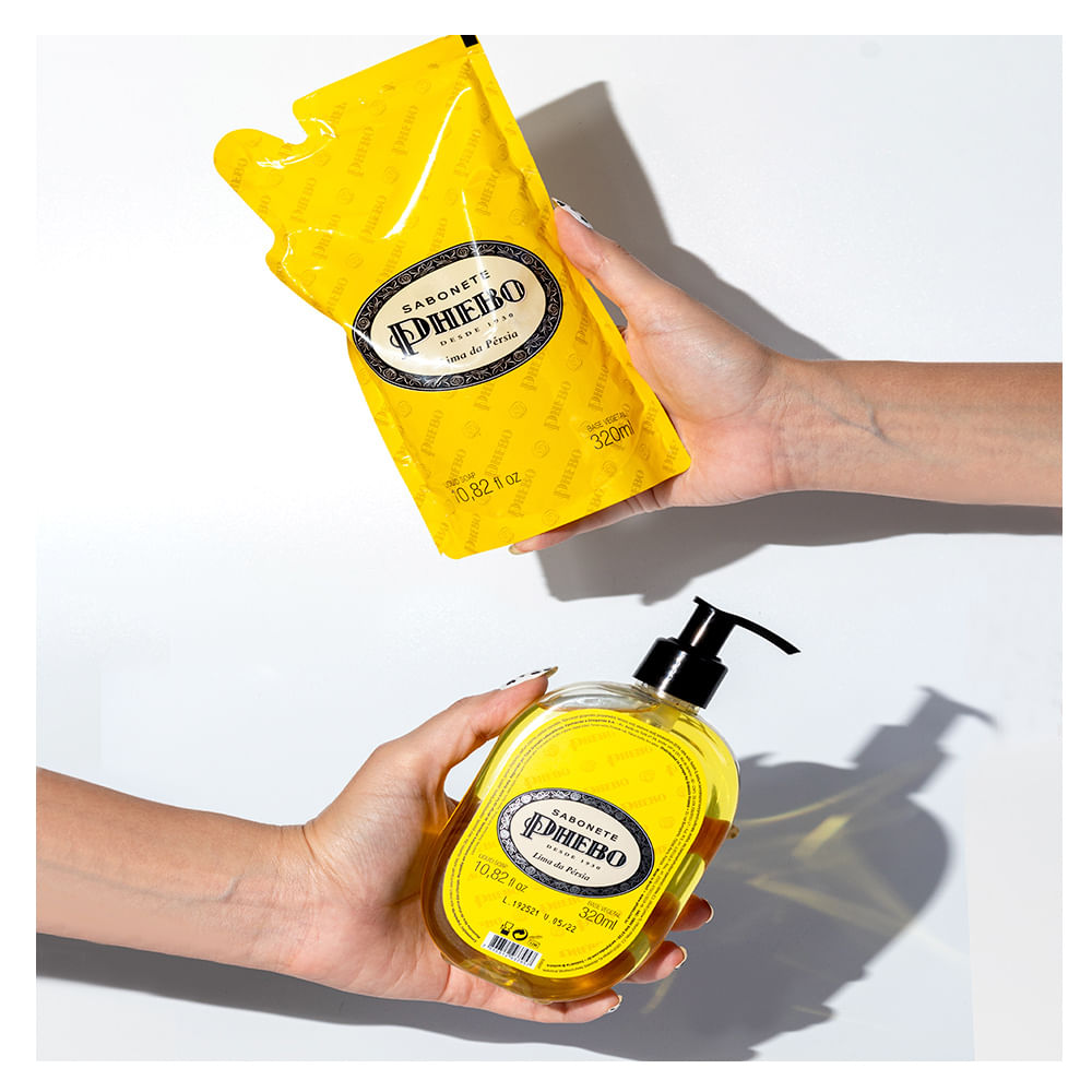 Encontraproduto.com.br - Sabonete Líquido Phebo Refil Lima da Pérsia 320ml