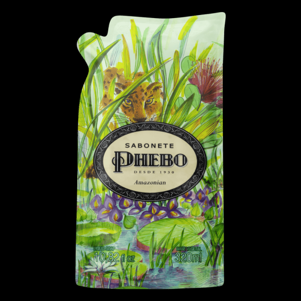Encontraproduto.com.br - Sabonete Phebo Amazonian Glicerina líquido 320ml Refil