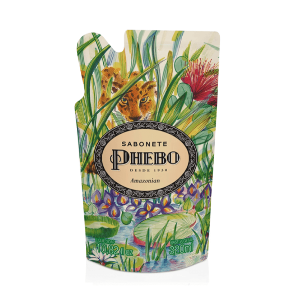 Encontraproduto.com.br - Sabonete Phebo Amazonian Glicerina líquido 320ml Refil
