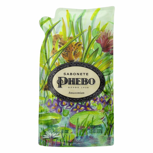 Encontraproduto.com.br - Sabonete Phebo Amazonian Glicerina líquido 320ml Refil
