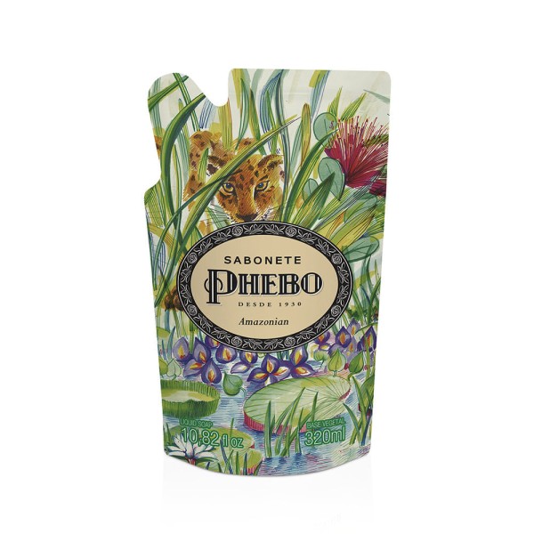 Encontraproduto.com.br - Sabonete Phebo Amazonian Glicerina líquido 320ml Refil