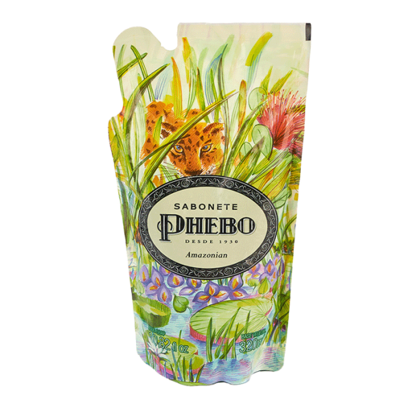 Encontraproduto.com.br - Sabonete Phebo Amazonian Glicerina líquido 320ml Refil