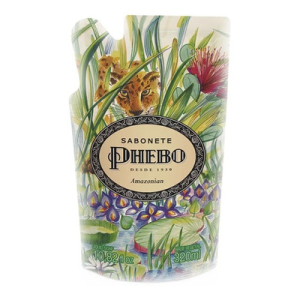 Encontraproduto.com.br - Sabonete Phebo Amazonian Glicerina líquido 320ml Refil