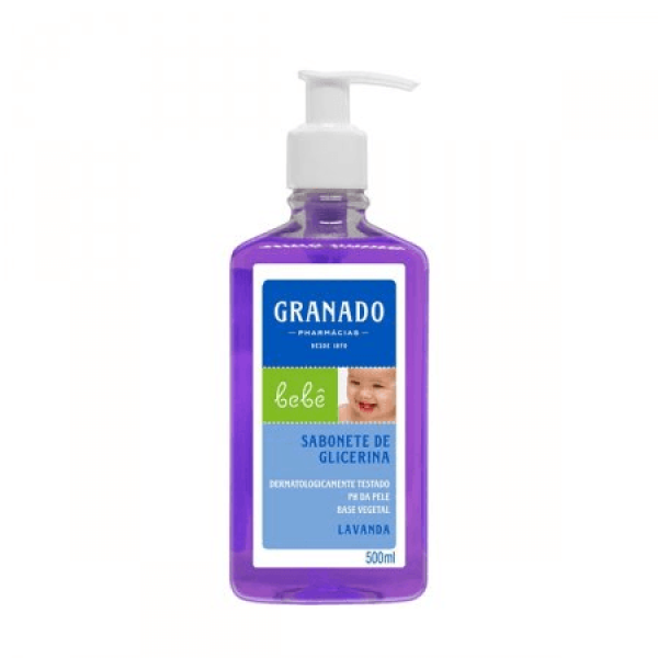 Encontraproduto.com.br - Sabonete Liquido Granado Bebe Lavanda 500ml