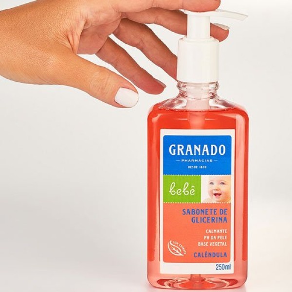 Encontraproduto.com.br - Sabonete Liquido Granado Bebe Calendula 250ml