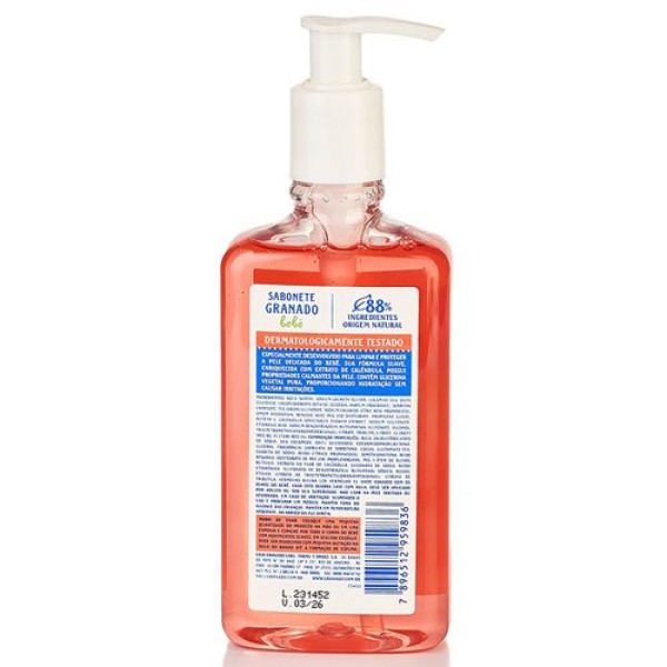 Encontraproduto.com.br - Sabonete Liquido Granado Bebe Calendula 250ml
