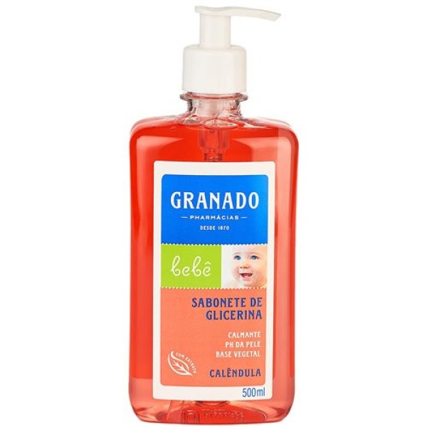 Encontraproduto.com.br - Sabonete Liquido Granado Bebe Calendula 500ml