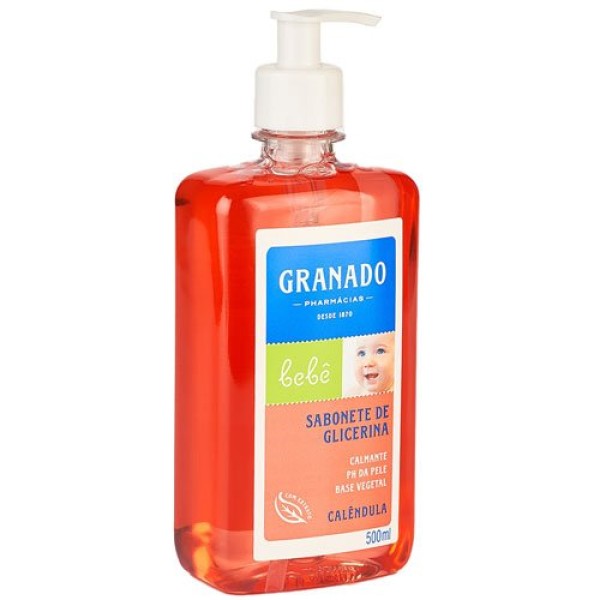 Encontraproduto.com.br - Sabonete Liquido Granado Bebe Calendula 500ml