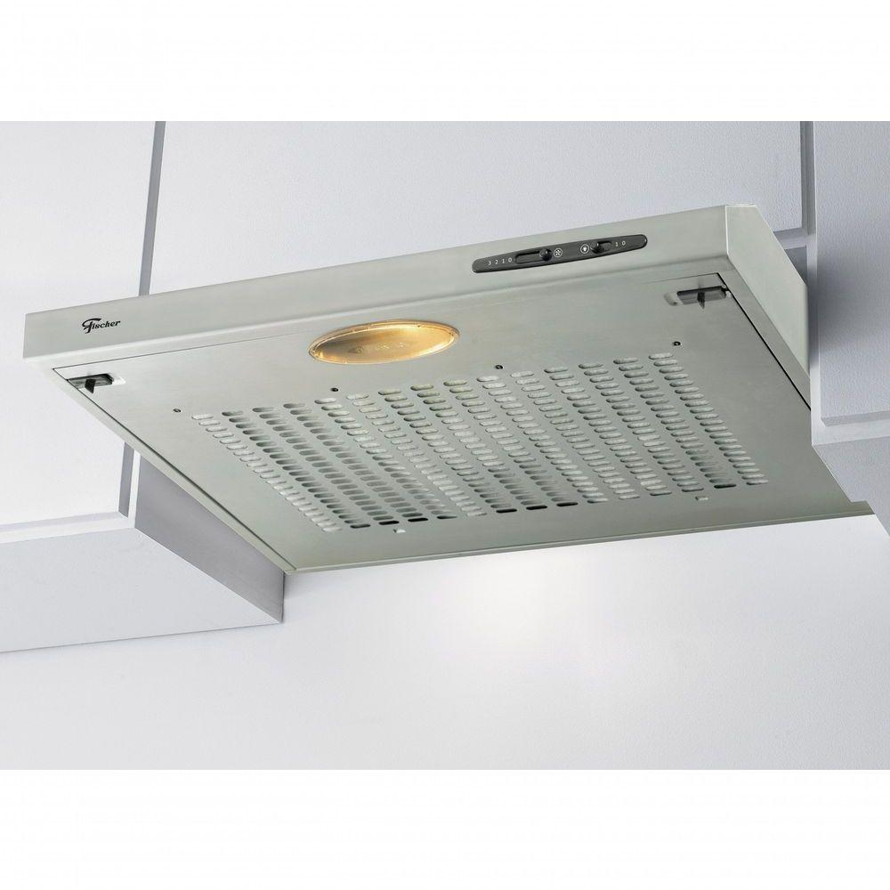 Encontraproduto.com.br - Depurador de Parede Fischer Power Steel 60cm Inox Escovado