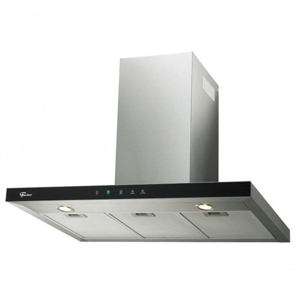 Encontraproduto.com.br - Coifa de Parede Fischer 90cm Infinity Vidro