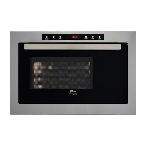 Encontraproduto.com.br - Forno Micro-ondas de Embutir Fischer Infinity Inox 25L