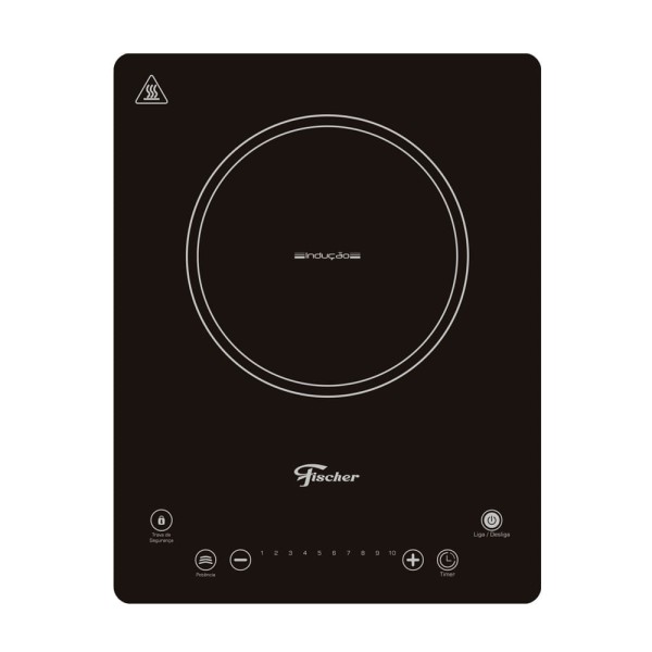 Encontraproduto.com.br - Fogão Cooktop Fischer 1 Queimador Indução 127v