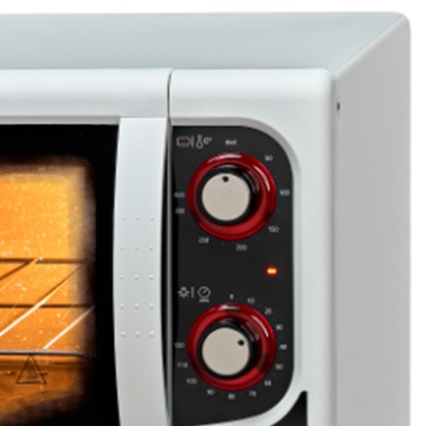 Encontraproduto.com.br - Forno Elétrico Fischer Gourmet Grill GII Bancada Branco 44L 9741-7918