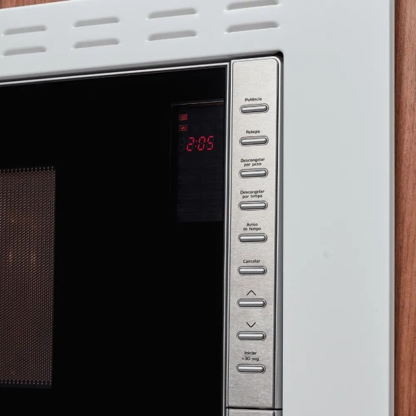 Encontraproduto.com.br - Micro-ondas de Embutir 25L Fit Line Moldura Inox  Fischer - 220V