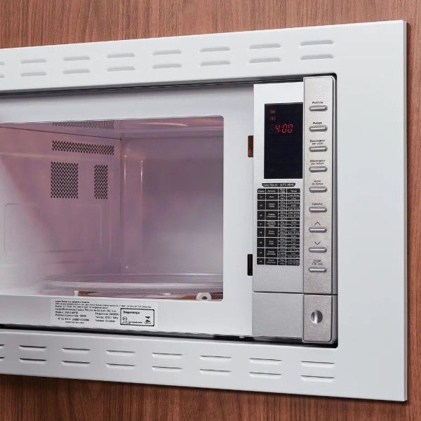 Encontraproduto.com.br - Micro-ondas de Embutir 25L Fit Line Moldura Inox  Fischer - 220V