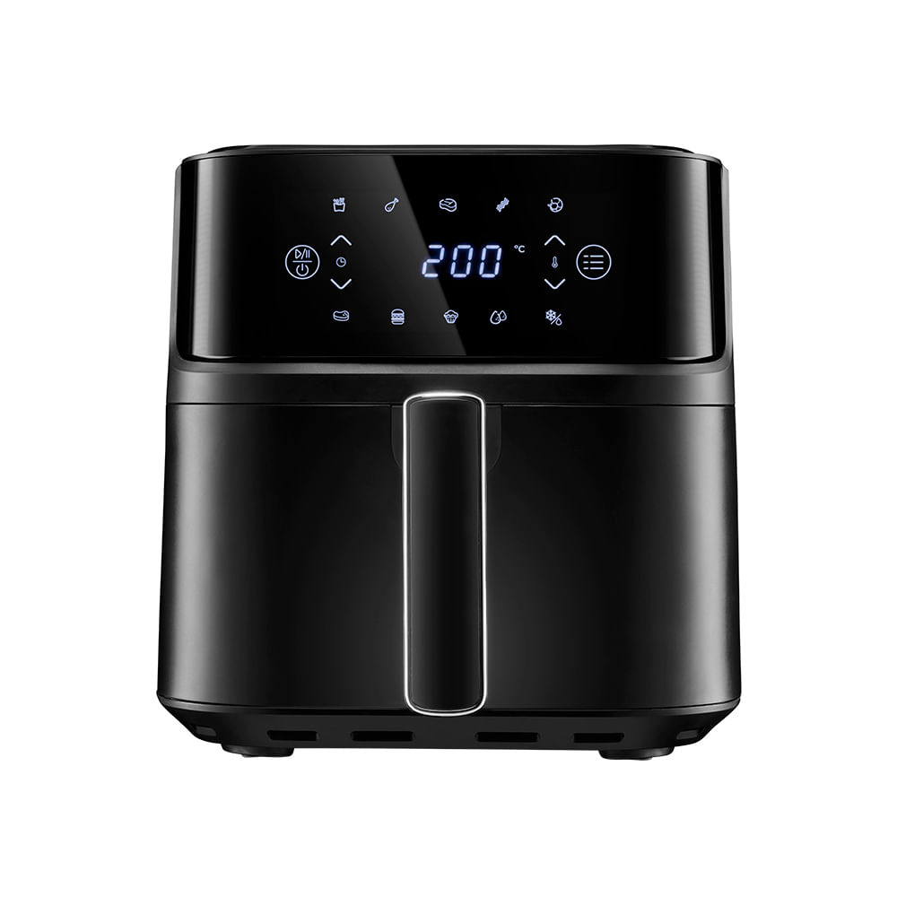 Encontraproduto.com.br - Fritadeira Elétrica Fischer Air Fryer Prime Digital 6L Preta
