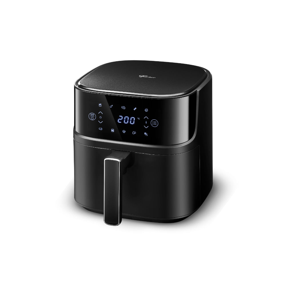 Encontraproduto.com.br - Fritadeira Elétrica Fischer Air Fryer Prime Digital 6L Preta