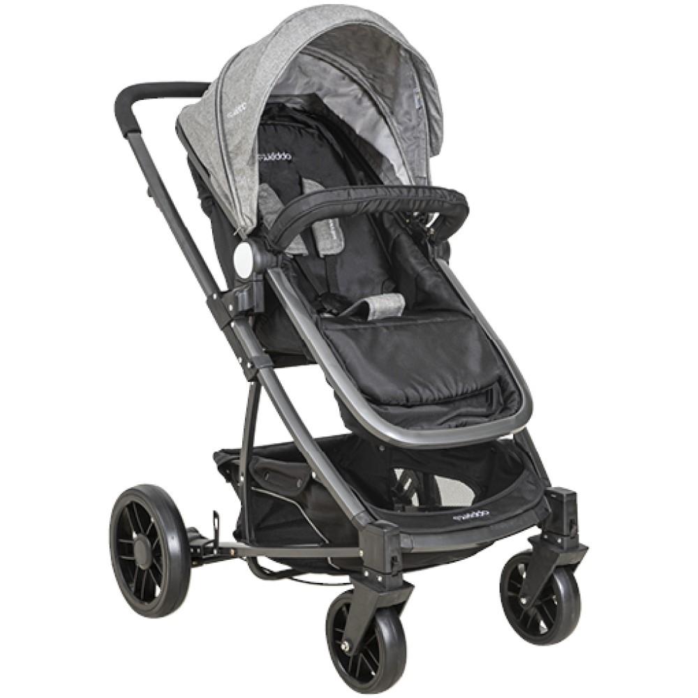 Encontraproduto.com.br - CARRINHO WINNER II PRETO/CINZA - KIDDO
