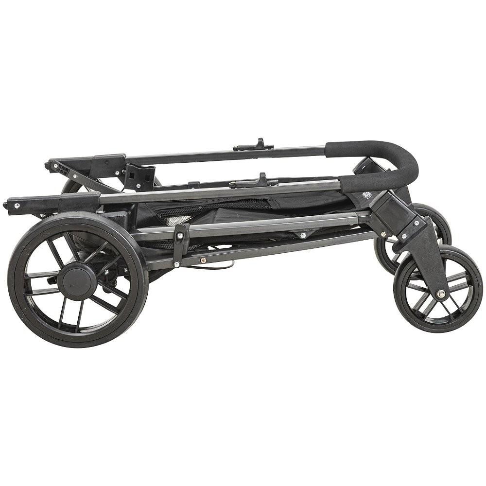Encontraproduto.com.br - CARRINHO WINNER II PRETO/CINZA - KIDDO