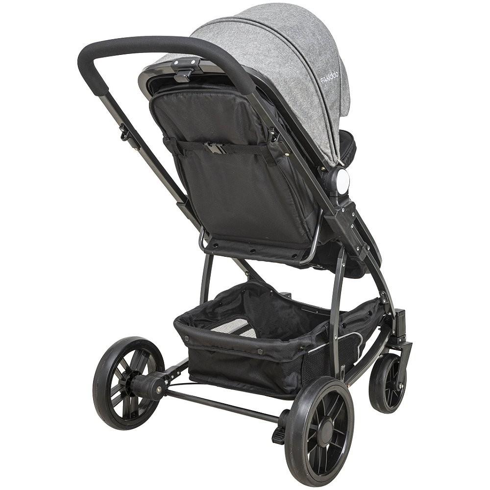 Encontraproduto.com.br - CARRINHO WINNER II PRETO/CINZA - KIDDO