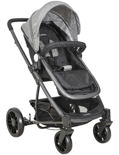 Encontraproduto.com.br - CARRINHO WINNER II PRETO/CINZA - KIDDO
