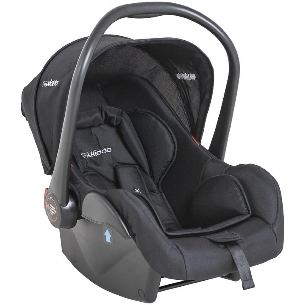 Encontraproduto.com.br - Bebê Conforto Casulo Click Preto Kiddo