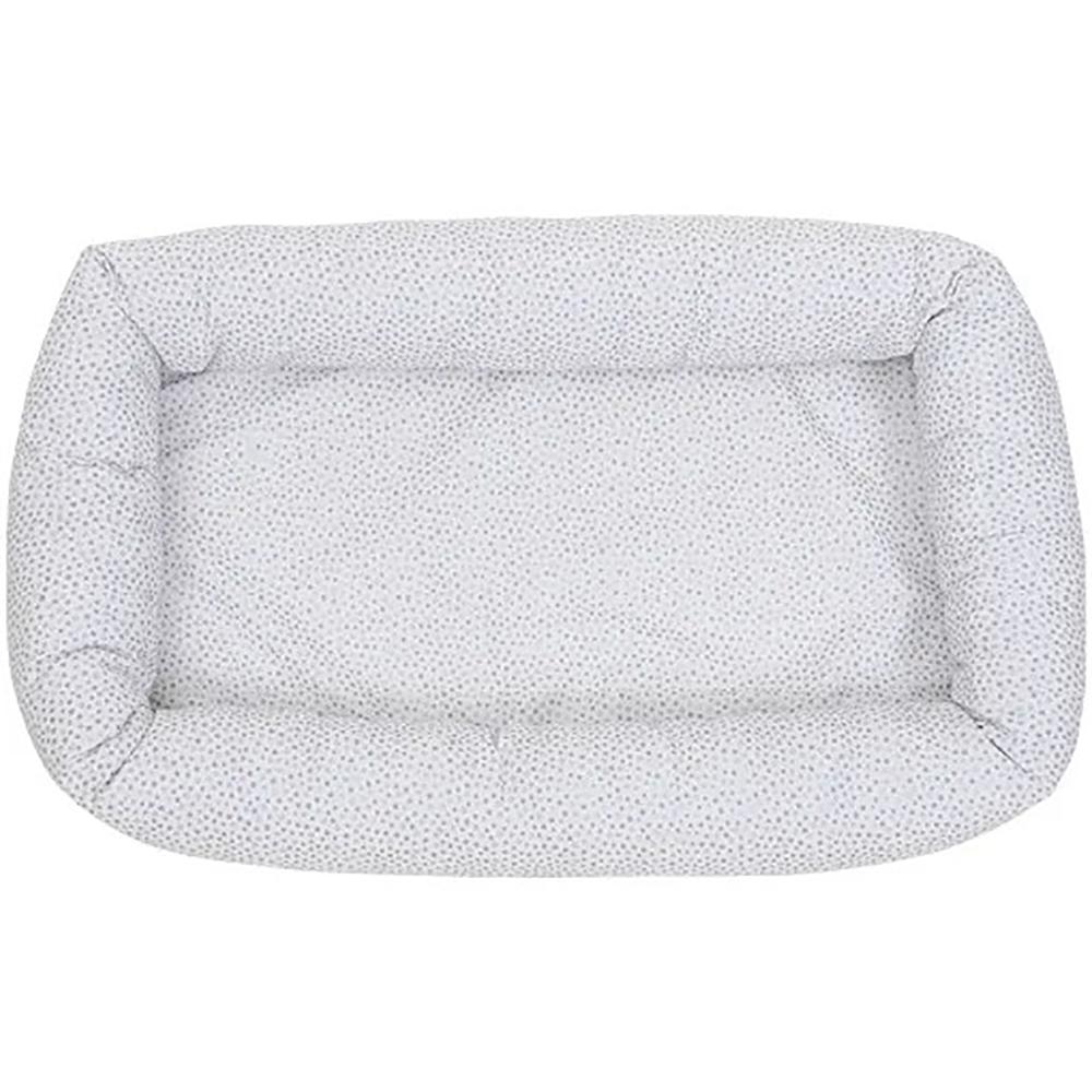 Encontraproduto.com.br - Ninho Redutor de Berço e Carrinho Kiddo Nap Branco Prata