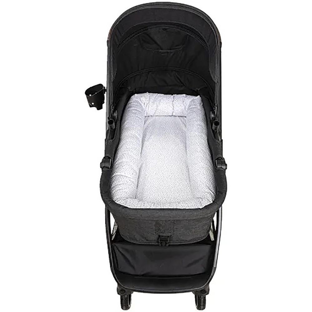 Encontraproduto.com.br - Ninho Redutor de Berço e Carrinho Kiddo Nap Branco Prata