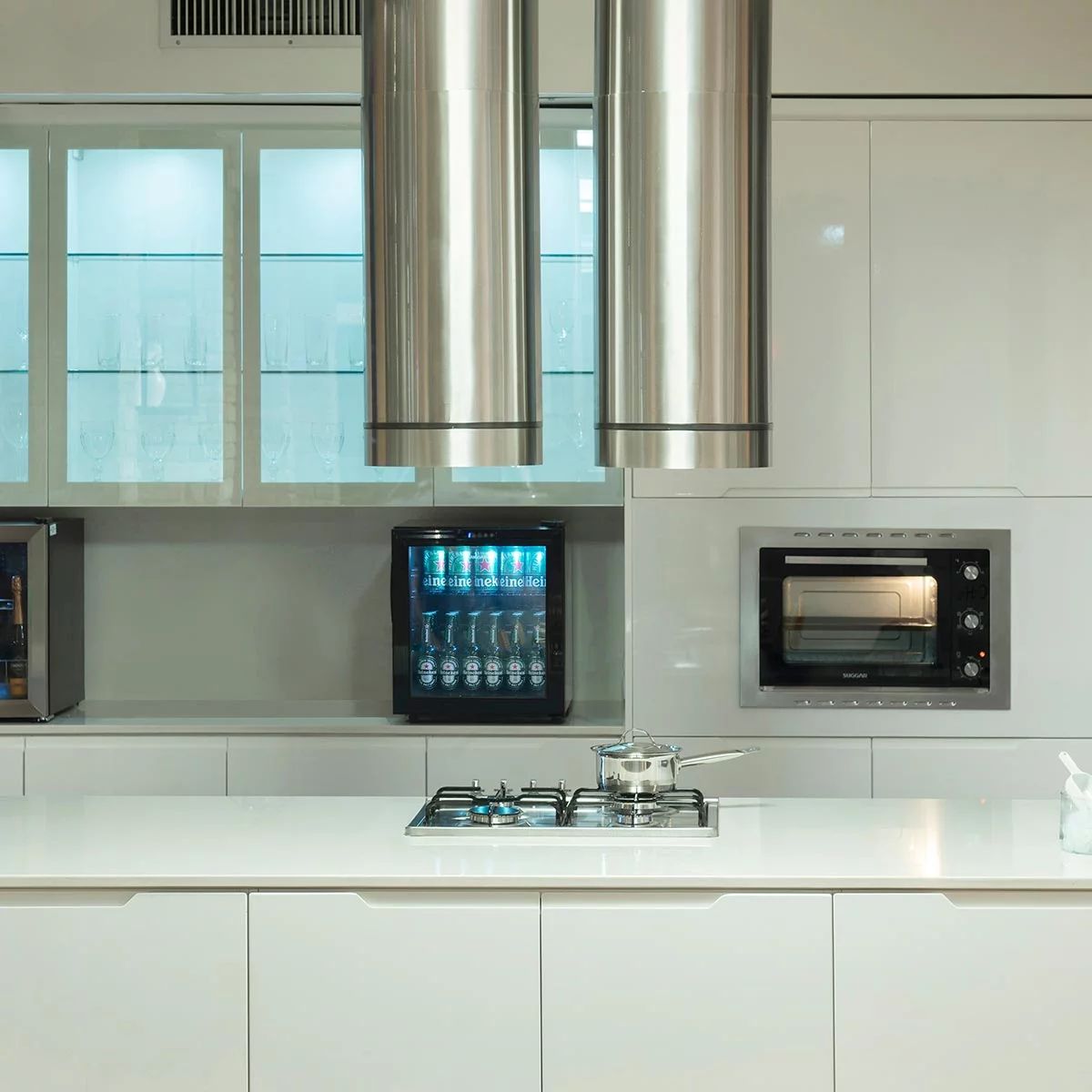 Encontraproduto.com.br - Coifa De Ilha Suggar Quartzo 35cm Inox 110v
