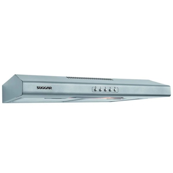 Encontraproduto.com.br - Depurador Slim 60cm 3 Velocidades Dps162pt Preto Suggar 220v
