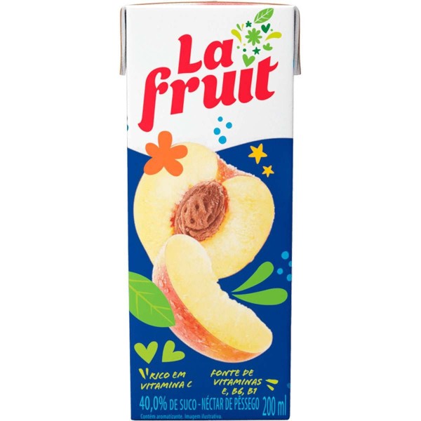 Encontraproduto.com.br - Suco La Fruit Pêssego TP com 200ml